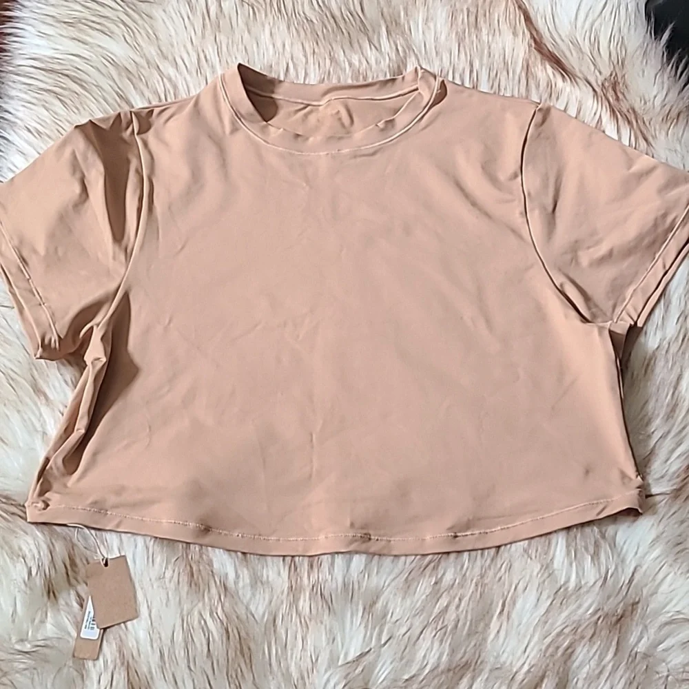 NWT Skims Swim T-Shirt Size 2X Ochre
